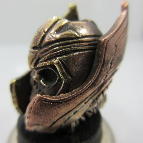 (image for) Thor Bead in Brass & Copper by Sosa Beadworx