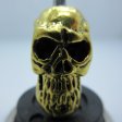 (image for) Thulsa Skull In Gold Finish By Bad Azz Beads