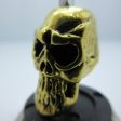 (image for) Thulsa Skull In Gold Finish By Bad Azz Beads