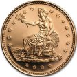 (image for) Trade Dollar Design (Shield Back ~ 2011) 1 oz .999 Pure Copper Round