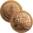 (image for) Trivium Girls #45 (2018 Silver Shield - Mini Mintage) 2 oz .999 Pure Copper Round