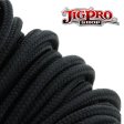 (image for) Black 275# Tactical Cord 3/32" x 100' TS01