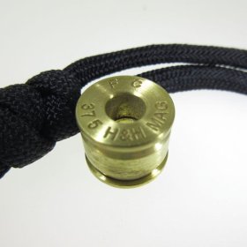 .375 Magnum Brass Bullet Casing Bead By Bullet KeyRing