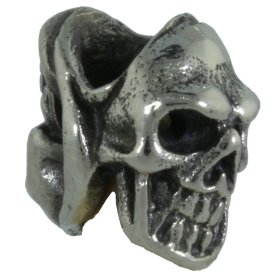 (image for) Two Face Skull in White Brass by Covenant Everyday Gear