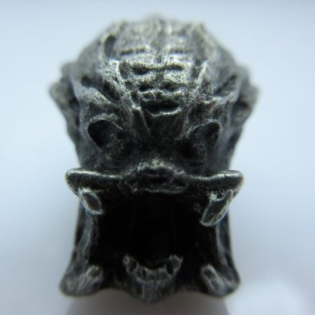 (image for) Unmasked Predator Bead in Pewter by Marco Magallona