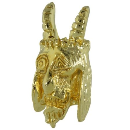 (image for) USN Tactical Goat Bead in 18K Gold Plated Finish by Schmuckatelli Co.