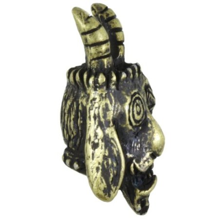 (image for) USN Tactical Goat Bead in Roman Brass Oxide Finish by Schmuckatelli Co.