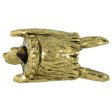 (image for) USN Tactical Goat Bead in 18K Antique Gold Plated Finish by Schmuckatelli Co.