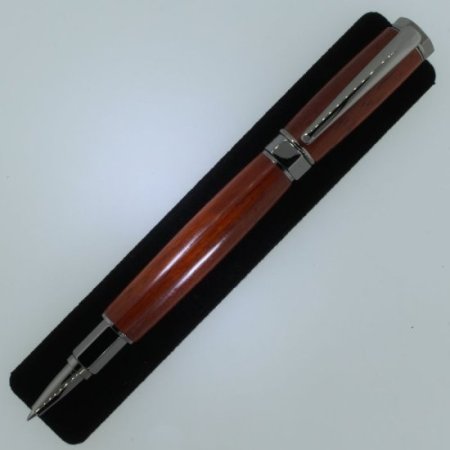 (image for) Vertex Rollerball Pen in (Padauk) Gun Metal