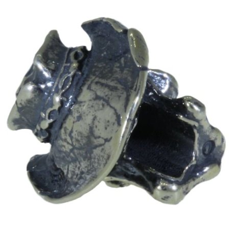 (image for) Vinnie Garoon Cowboy Bead in Solid .925 Sterling Silver by Schmuckatelli Co.