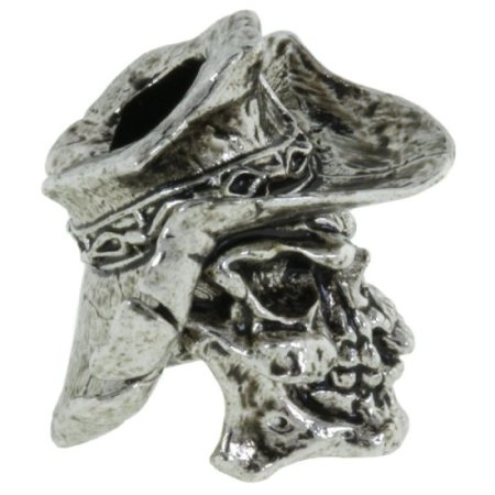 (image for) Vinnie Garoon Cowboy Bead in Antique Rhodium Finish by Schmuckatelli Co.