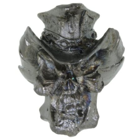 (image for) Vinnie Garoon Cowboy Bead in Hematite Matte Finish by Schmuckatelli Co.