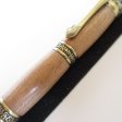 (image for) Victorian Twist Pen in (Cherry) Antique Brass