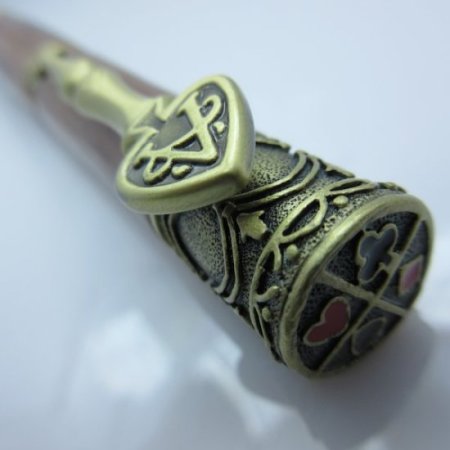 (image for) Wild Card Twist Pen in (Burley Oak Acrylic) Antique Brass