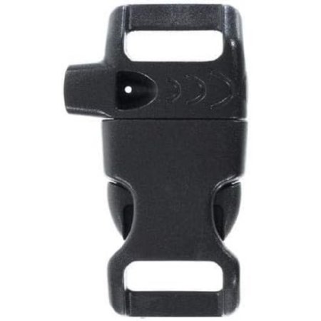 (image for) 1/2" Whistle Curved Black Side Release Buckles