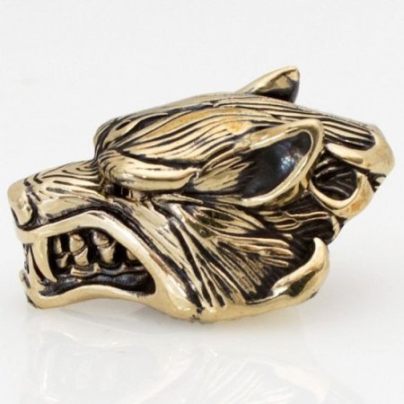 (image for) Wolf in Brass By Castings Pride