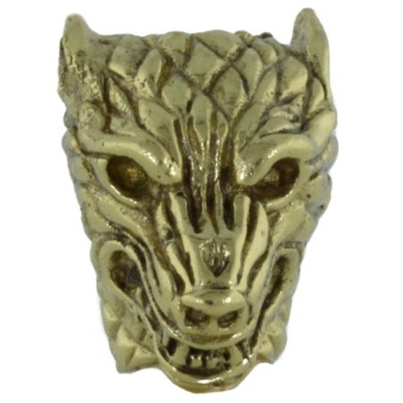 (image for) Wolfhead in Brass by Covenant Everyday Gear