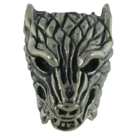 (image for) Wolfhead in White Brass by Covenant Everyday Gear