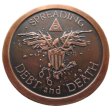 (image for) Warbird 1 oz .999 Pure Copper Round (2016 Silver Shield) (Black Patina)