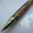 (image for) Wild Card Twist Pen in (Burley Oak Acrylic) Antique Brass