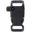 (image for) 1/2" Whistle Curved Black Side Release Buckles