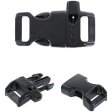 (image for) 1/2" Whistle Curved Black Side Release Buckles