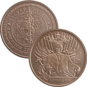 Winter Is Here - Vladimir Putin #102 (2019 Silver Shield Mini Mintage) 2 oz .999 Pure Copper Round