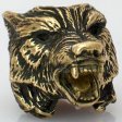 (image for) Wolf Bead in Brass by Russki Designs