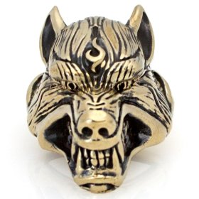 Wolf in Brass By Castings Pride
