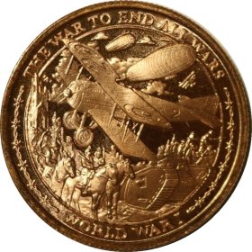 World War I (Patriot Series) 1 oz .999 Pure Copper Round