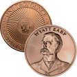 (image for) Wyatt Earp (2020 Reverse) 1 oz .999 Pure Copper Round